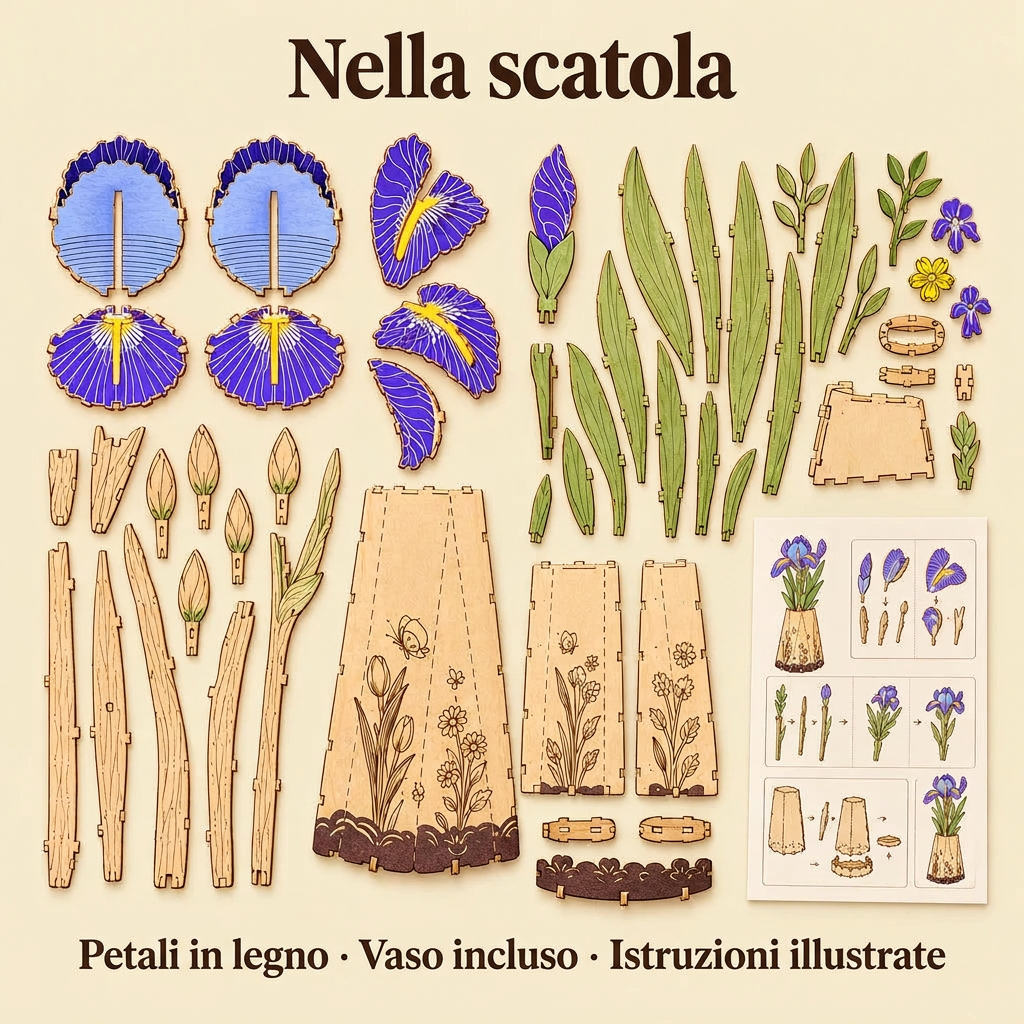 Contenuto del kit L'Iris