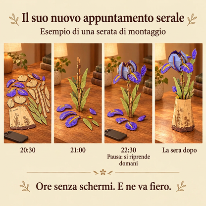 Una serata di montaggio con L'Iris