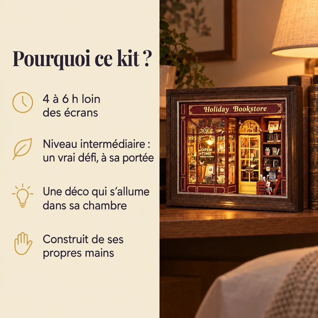 Pourquoi choisir le kit La Librairie du Soir NOOKO