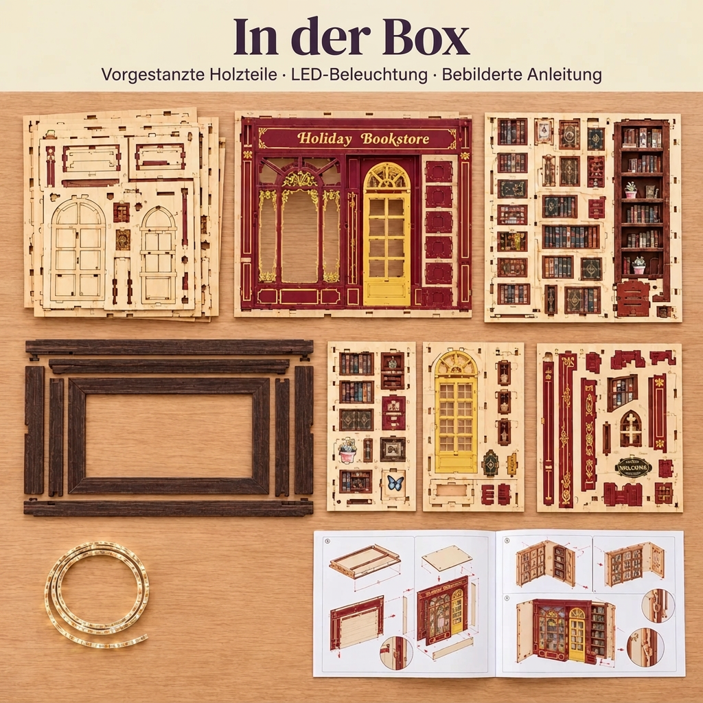 Inhalt des Sets Abendbuchhandlung