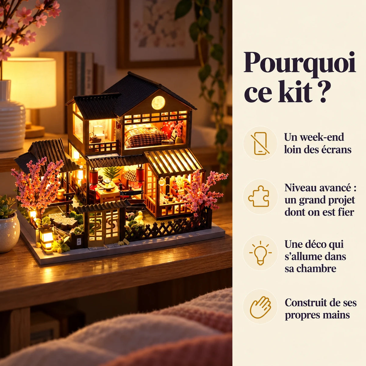 Pourquoi choisir le kit Maison aux Cerisiers NOOKO