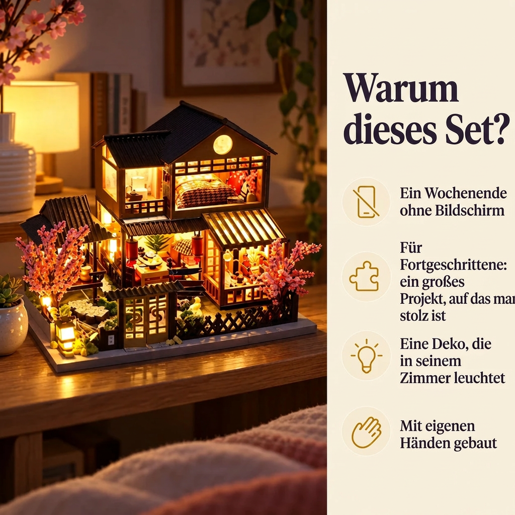 Warum das Kirschblütenhaus: Bauzeit und Niveau
