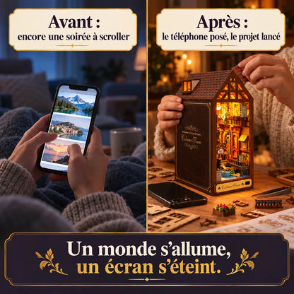 Avant après : remplacer une soirée à scroller par le montage de la Maison de Colmar