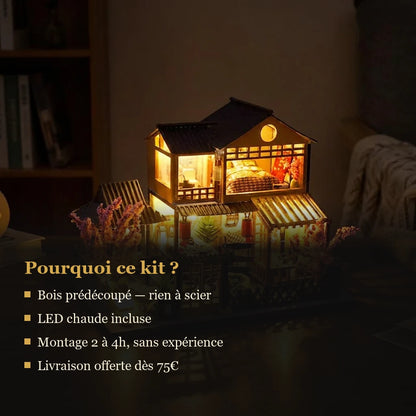 La Maison aux Cerisiers - infographie des bénéfices du kit