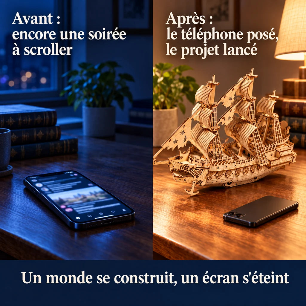 Before and after: from the phone to building the Dutch Ship