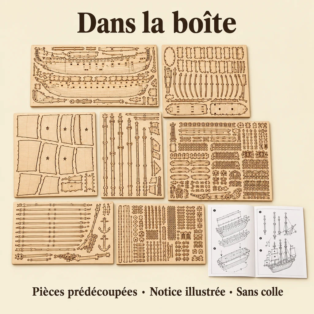 What's in the Dutch Ship kit box