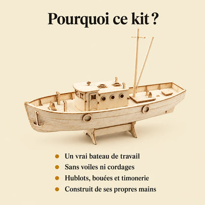 Why choose the NOOKO Nax Fishing Boat model kit