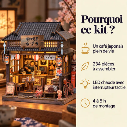 Le Café Shōwa : points forts, nombre de pièces et éclairage