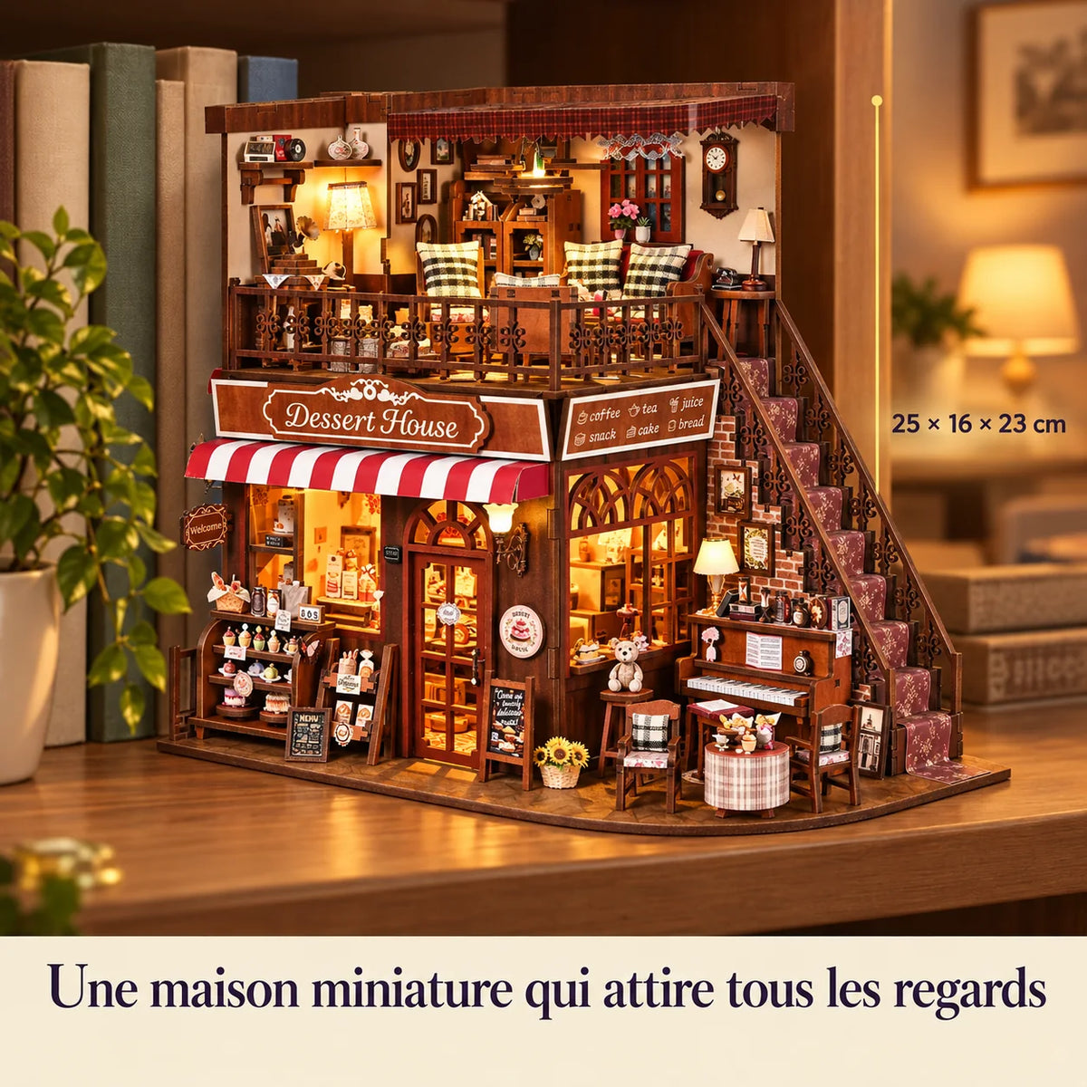 La Pasticceria all'Angolo: dimensioni del kit montato in casa