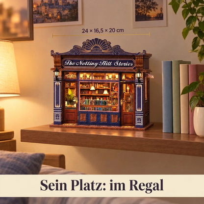 Buchhandlung von Notting Hill im Regal
