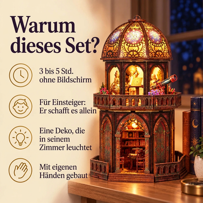 Warum Observatorium: Bauzeit und Niveau
