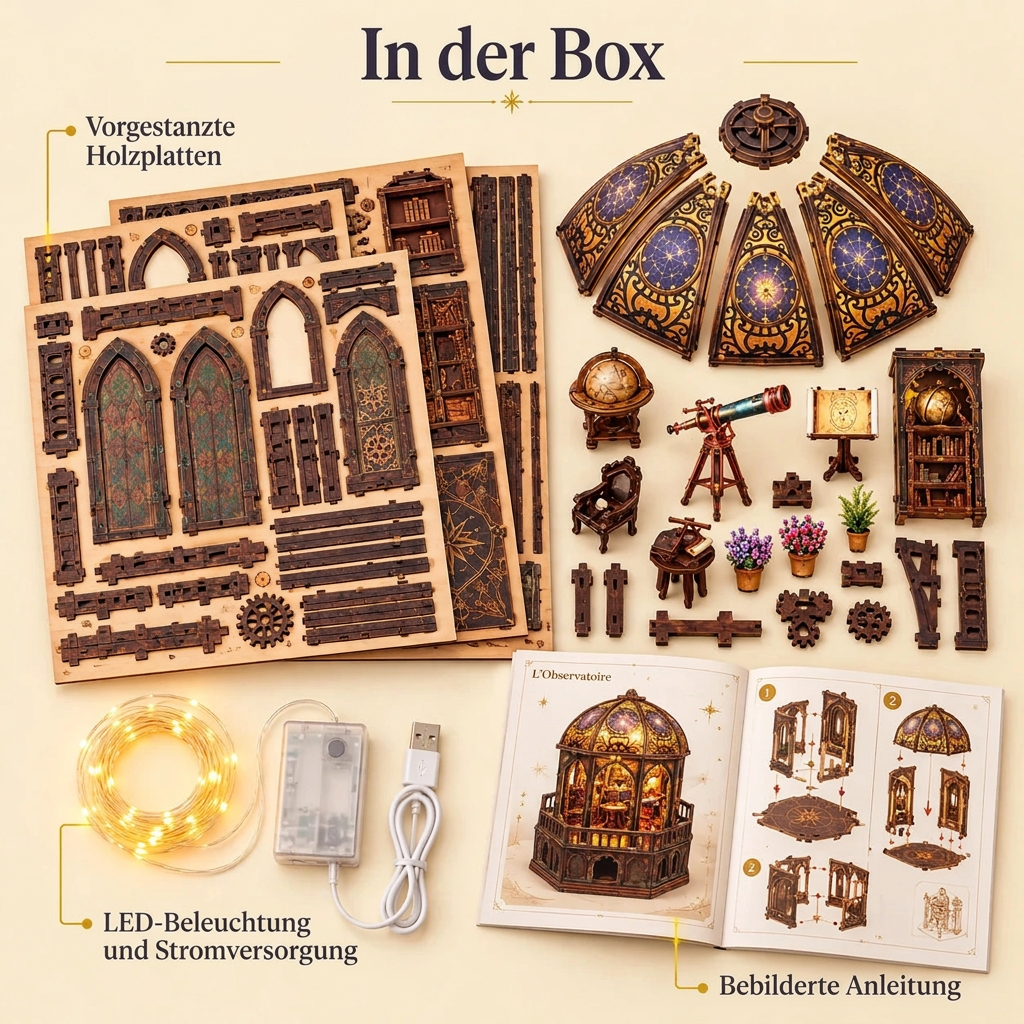 Inhalt des Sets Observatorium