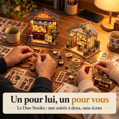 Montage à deux avec le Duo Nooko et la Petite Izakaya