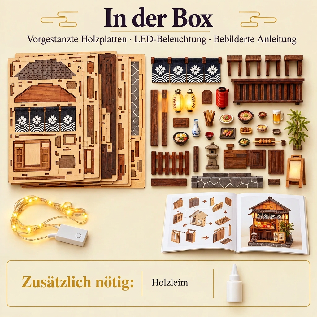 Inhalt des Sets Kleine Izakaya