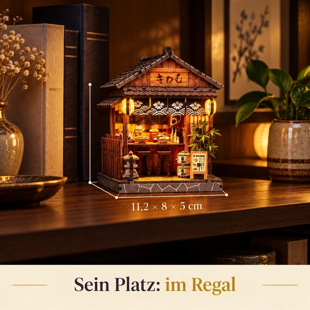 Kleine Izakaya im Regal