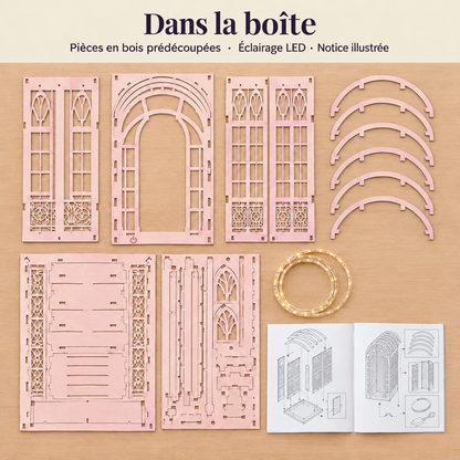 Contenu de la boîte du kit La Petite Serre