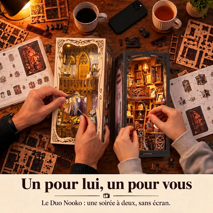 Duo Nooko : deux kits à monter à deux, dont le Dressing de la Duchesse