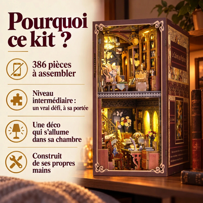 Pourquoi choisir le Cabinet aux Papillons : 386 pièces à assembler
