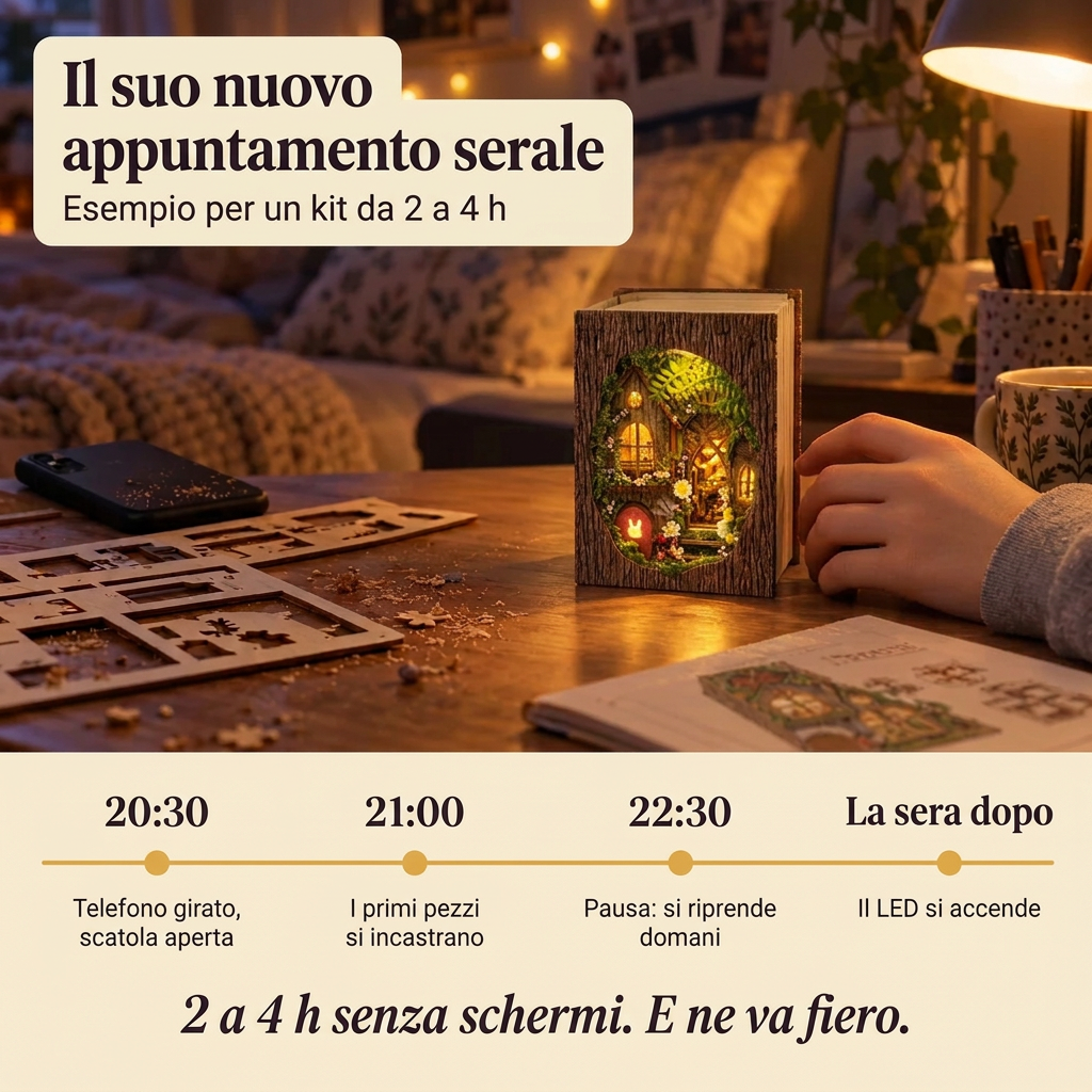Una serata di montaggio con Rifugio della Radura