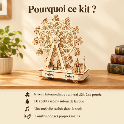 Pourquoi choisir la maquette La Grande Roue Boîte à Musique NOOKO