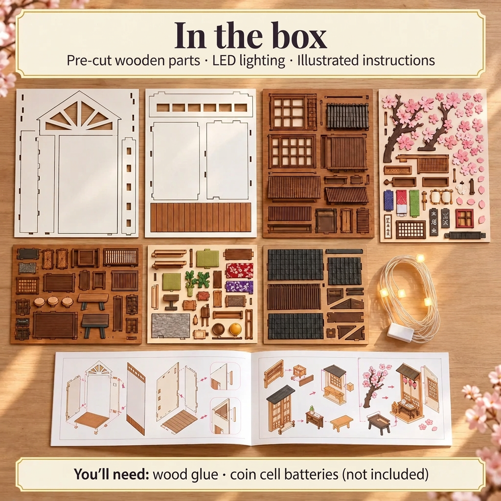 What's in the Sakura Rain kit
