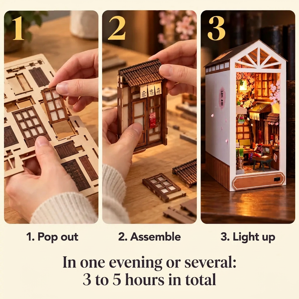 Building Sakura Rain step by step