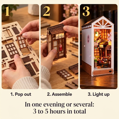 Building Sakura Rain step by step