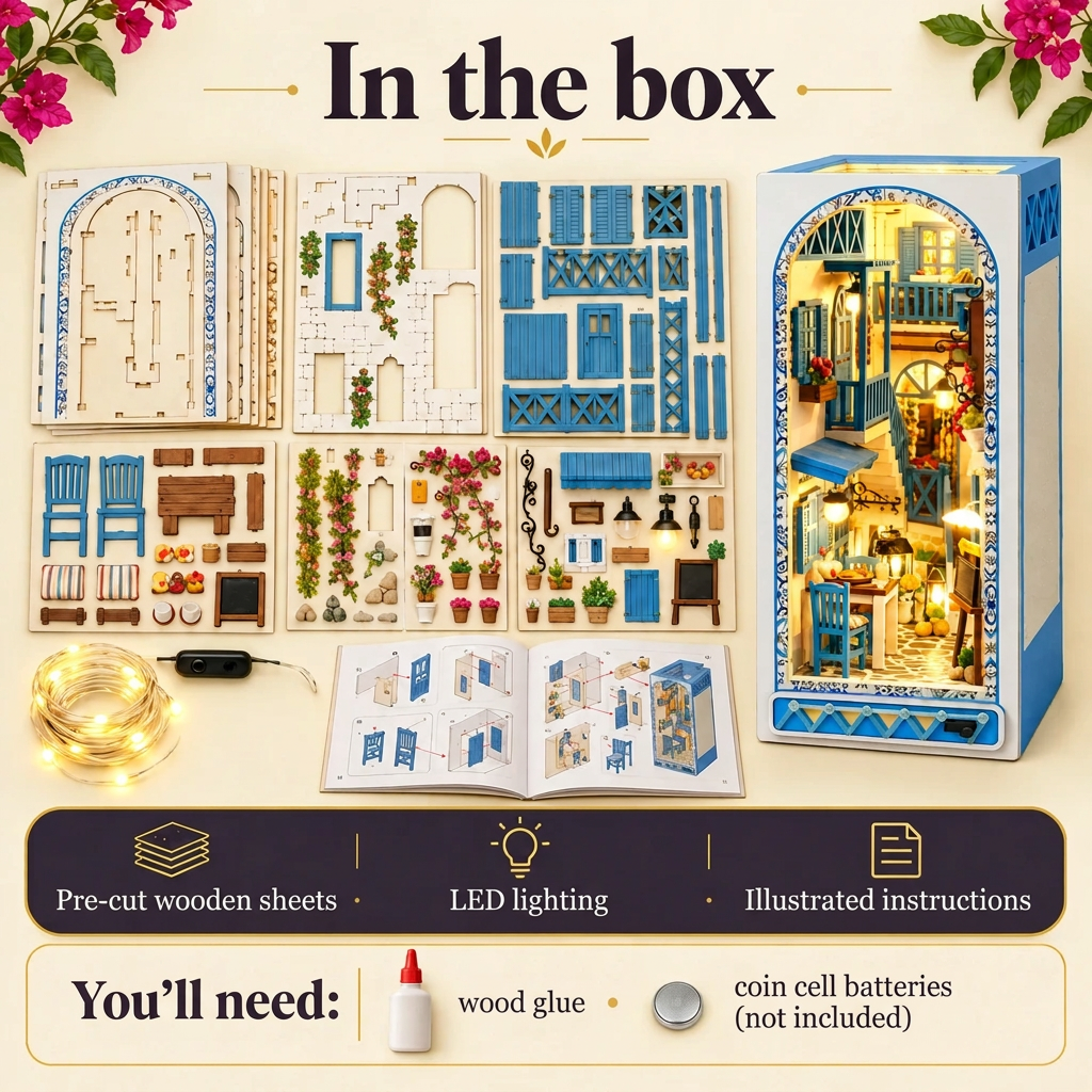 What's in the Santorini Lane kit