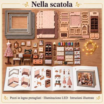 Contenuto del kit Sartoria di Lily