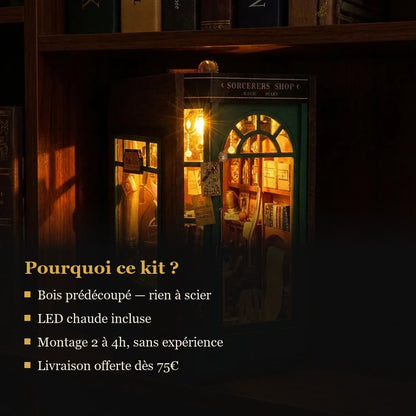 L'Échoppe du Sorcier - infographie des bénéfices du kit