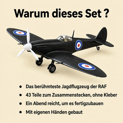 Warum Schwarze Spitfire: Bauzeit und Niveau