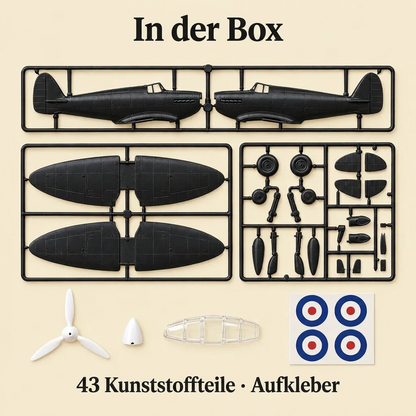 Inhalt des Sets Schwarze Spitfire