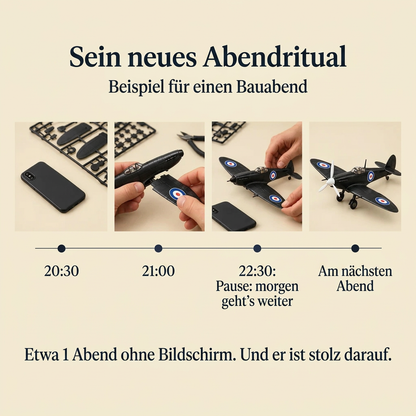 Ein Bauabend mit Schwarze Spitfire