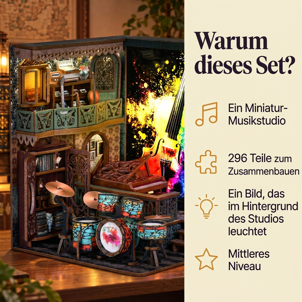 Warum Musikstudio: Bauzeit und Niveau