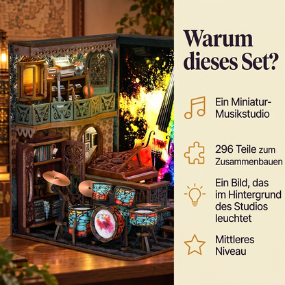 Warum Musikstudio: Bauzeit und Niveau