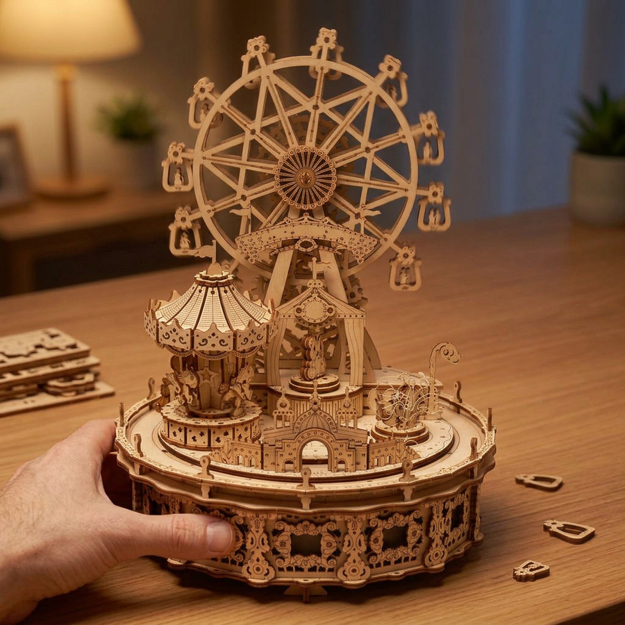 Step 3 of the build: Set it in motion – DIY Music Box Kit — The Musical Amusement Park