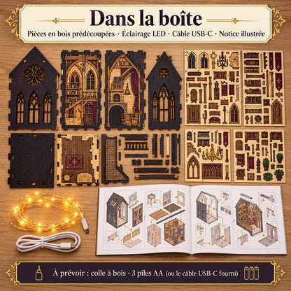 Contenu de la boîte du kit Taverne des Ombres