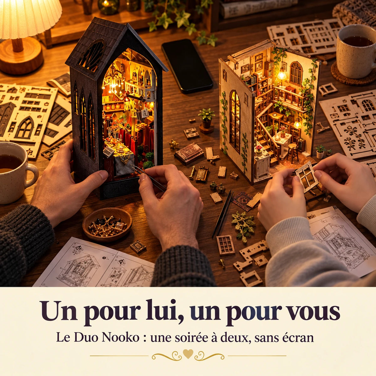 Montage à deux avec le Duo Nooko et la Taverne des Ombres