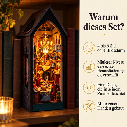 Warum Schattentaverne: Bauzeit und Niveau
