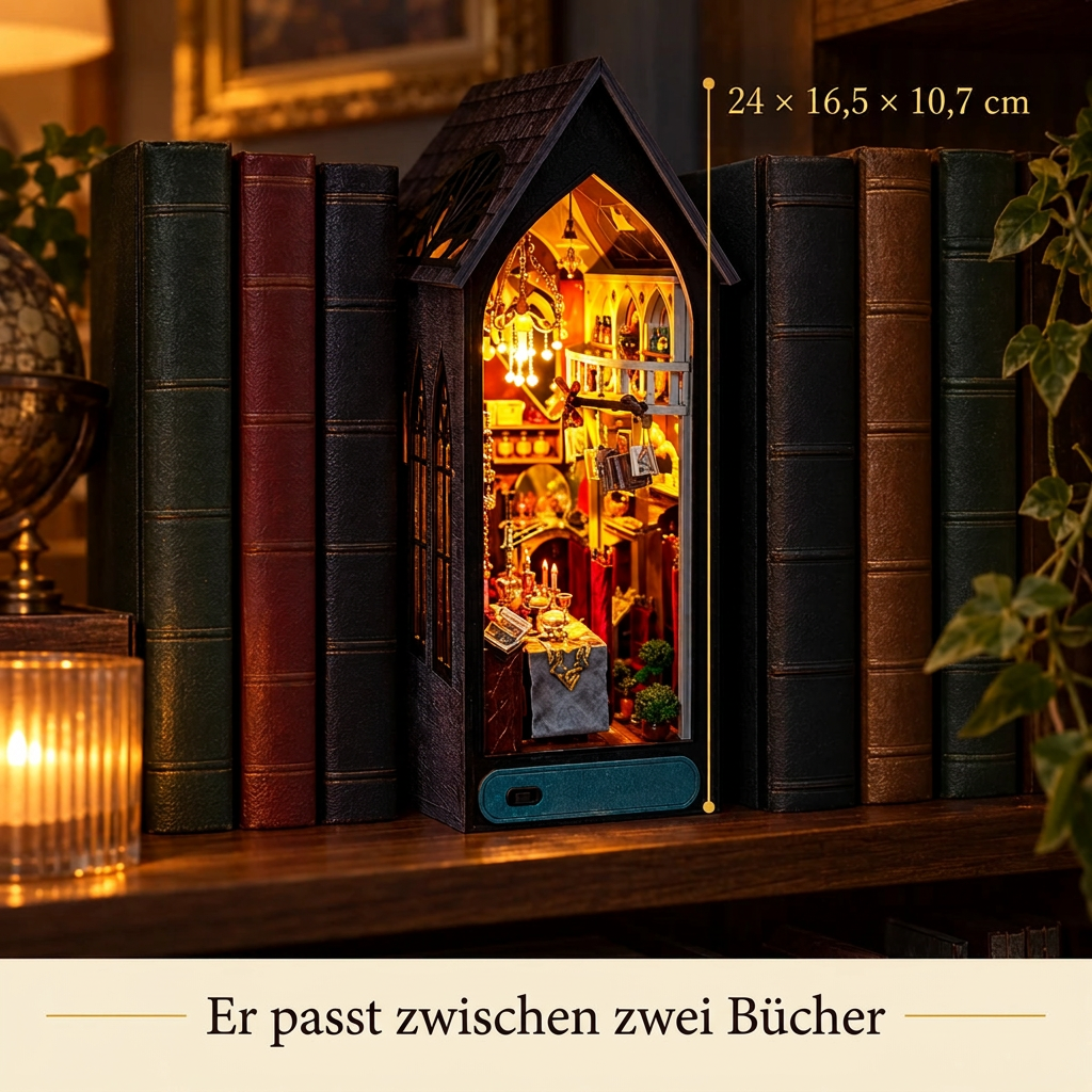 Schattentaverne im Regal, 24 × 16,5 × 10,7 cm