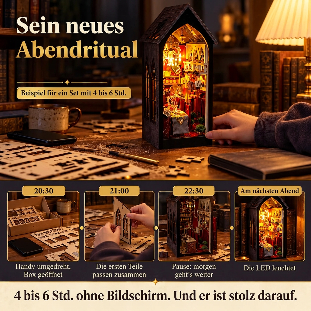 Ein Bauabend mit der Schattentaverne