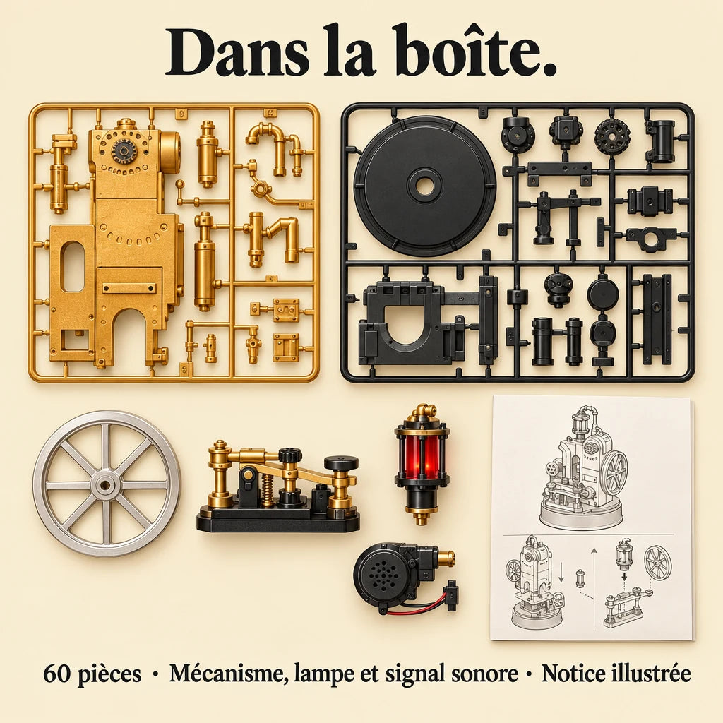 What's in the Morse Telegraph kit box