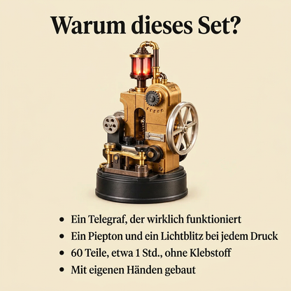 Warum Morsetelegraf der Industriestadt: Bauzeit und Niveau