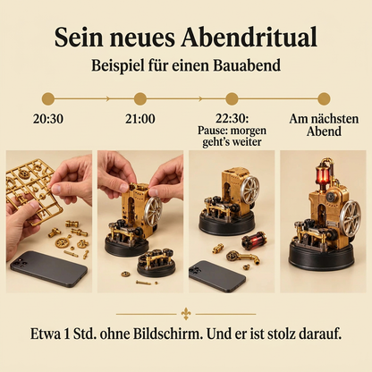Ein Bauabend mit Morsetelegraf der Industriestadt