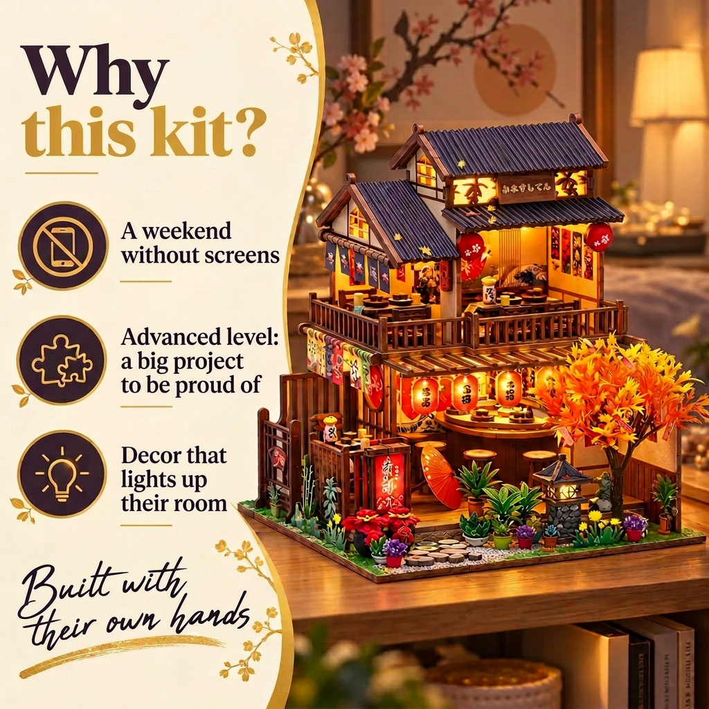 Why The Cherry Blossom Parlor: build time and level