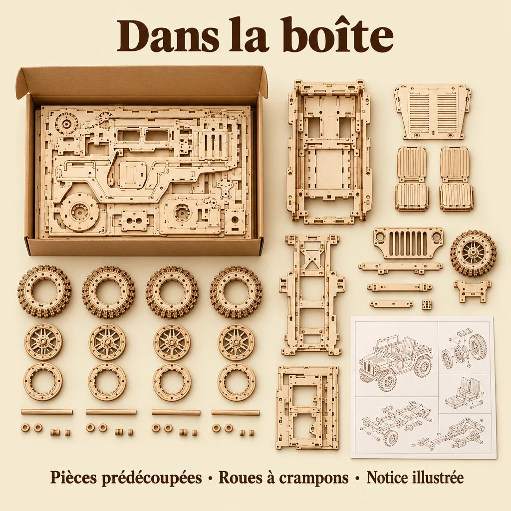 What's in the Off-Roader kit box