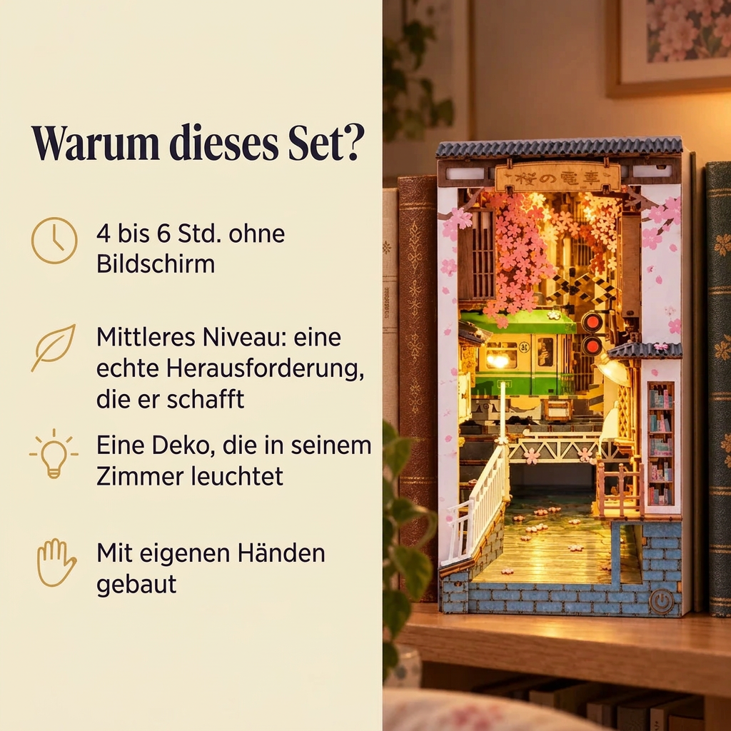 Warum Sakura-Tram: Bauzeit und Niveau
