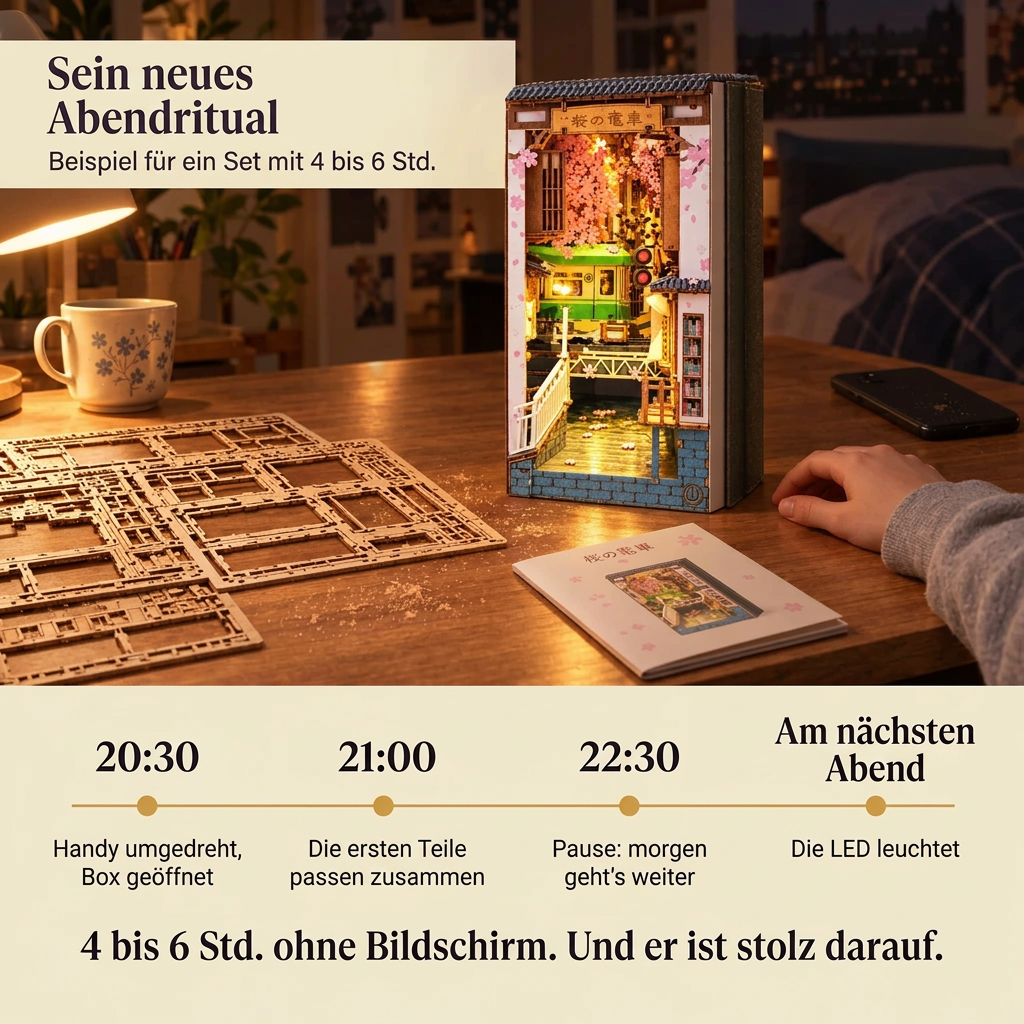 Ein Bauabend mit der Sakura-Tram