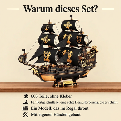 Warum Dreimaster Seepferdchen: Bauzeit und Niveau