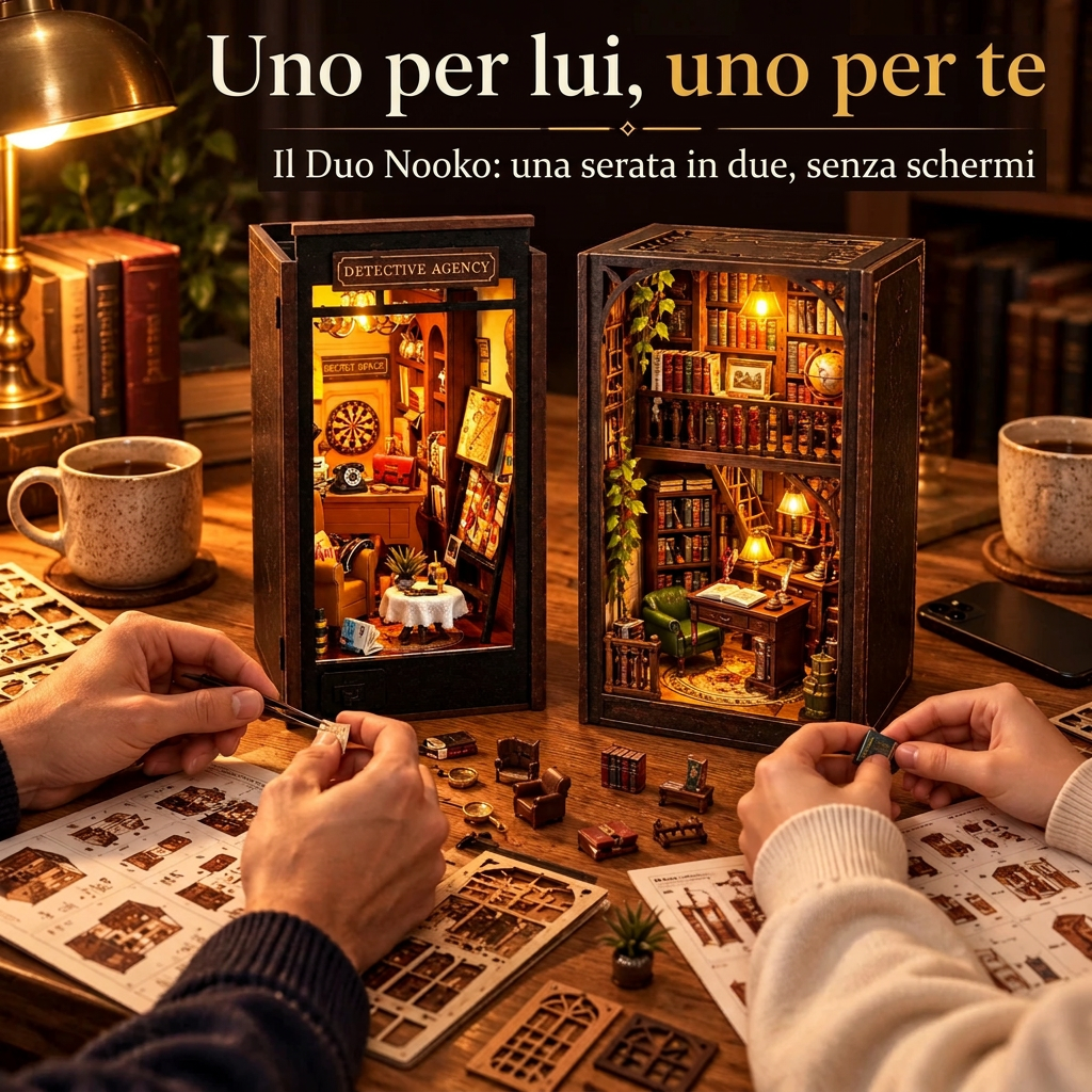 Due persone montano insieme: il Duo Nooko